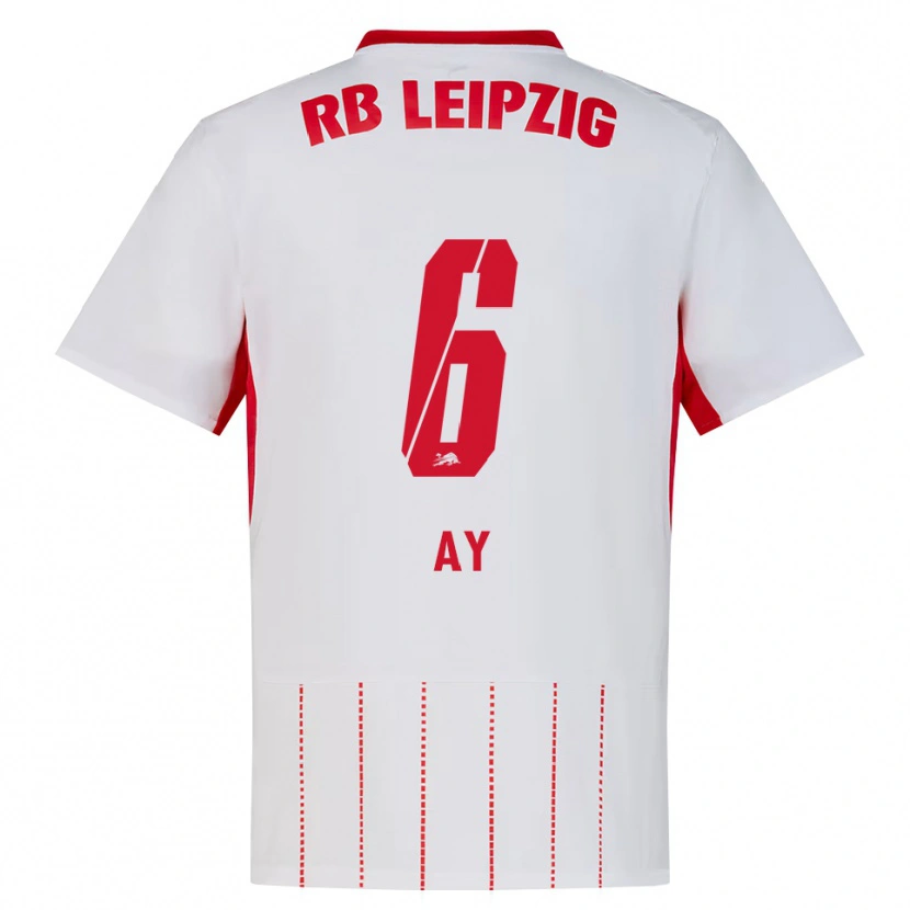 Danxen Kinderen Koby Ay #6 Rood Wit Geel Thuisshirt Thuistenue 2026/27 T-Shirt