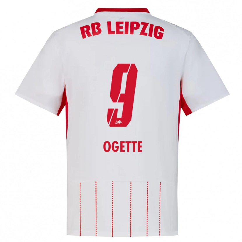 Danxen Kinderen Israel Ogette #9 Rood Wit Geel Thuisshirt Thuistenue 2026/27 T-Shirt