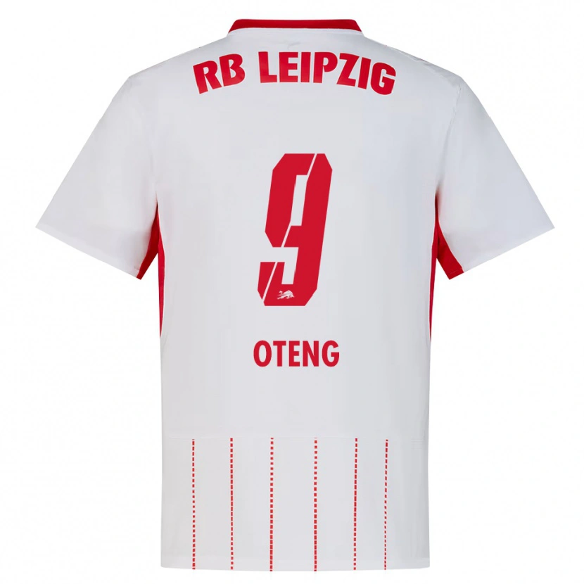 Danxen Kinderen Persis Oteng #9 Rood Wit Geel Thuisshirt Thuistenue 2026/27 T-Shirt