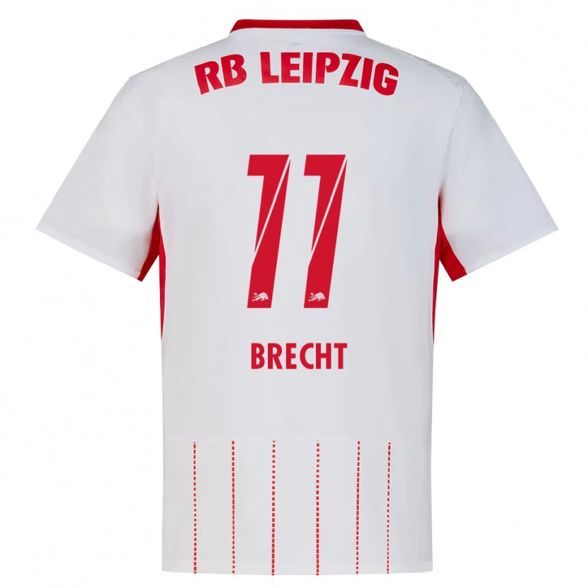 Danxen Kinderen Barbara Brecht #11 Rood Wit Geel Thuisshirt Thuistenue 2026/27 T-Shirt