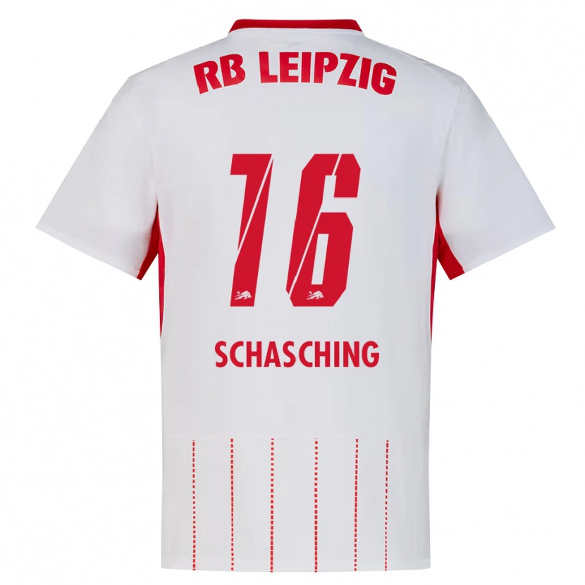 Danxen Kinderen Annabel Schasching #16 Rood Wit Geel Thuisshirt Thuistenue 2026/27 T-Shirt