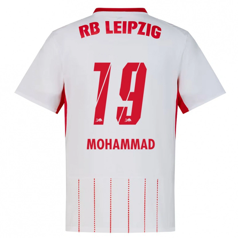 Danxen Kinderen Sammy Mohammad #19 Rood Wit Geel Thuisshirt Thuistenue 2026/27 T-Shirt