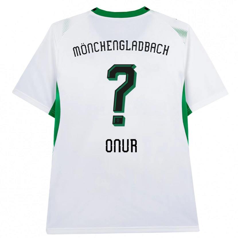 Danxen Kinderen Hasan Onur #0 Wit Zwart Groen Thuisshirt Thuistenue 2026/27 T-Shirt