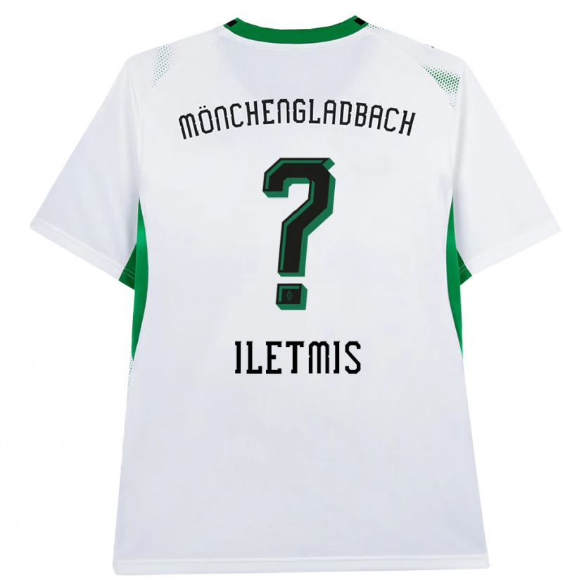 Danxen Kinderen Abdullah Iletmis #0 Wit Zwart Groen Thuisshirt Thuistenue 2026/27 T-Shirt