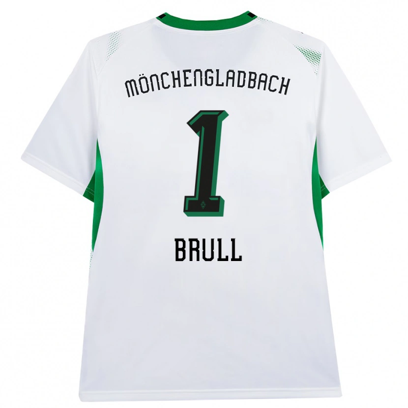 Danxen Kinderen Maximilian Brüll #1 Wit Zwart Groen Thuisshirt Thuistenue 2026/27 T-Shirt