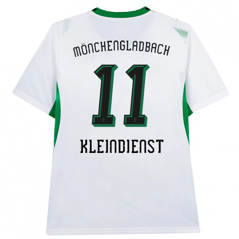 Danxen Kinderen Tim Kleindienst #11 Wit Zwart Groen Thuisshirt Thuistenue 2026/27 T-Shirt