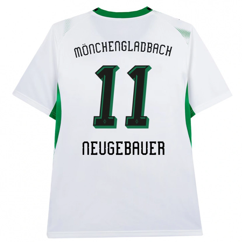 Danxen Kinderen Simon Neugebauer #11 Wit Zwart Groen Thuisshirt Thuistenue 2026/27 T-Shirt