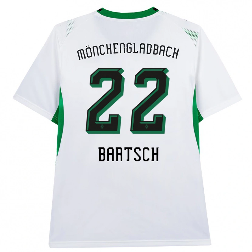 Danxen Kinderen Kristina Bartsch #22 Wit Zwart Groen Thuisshirt Thuistenue 2026/27 T-Shirt