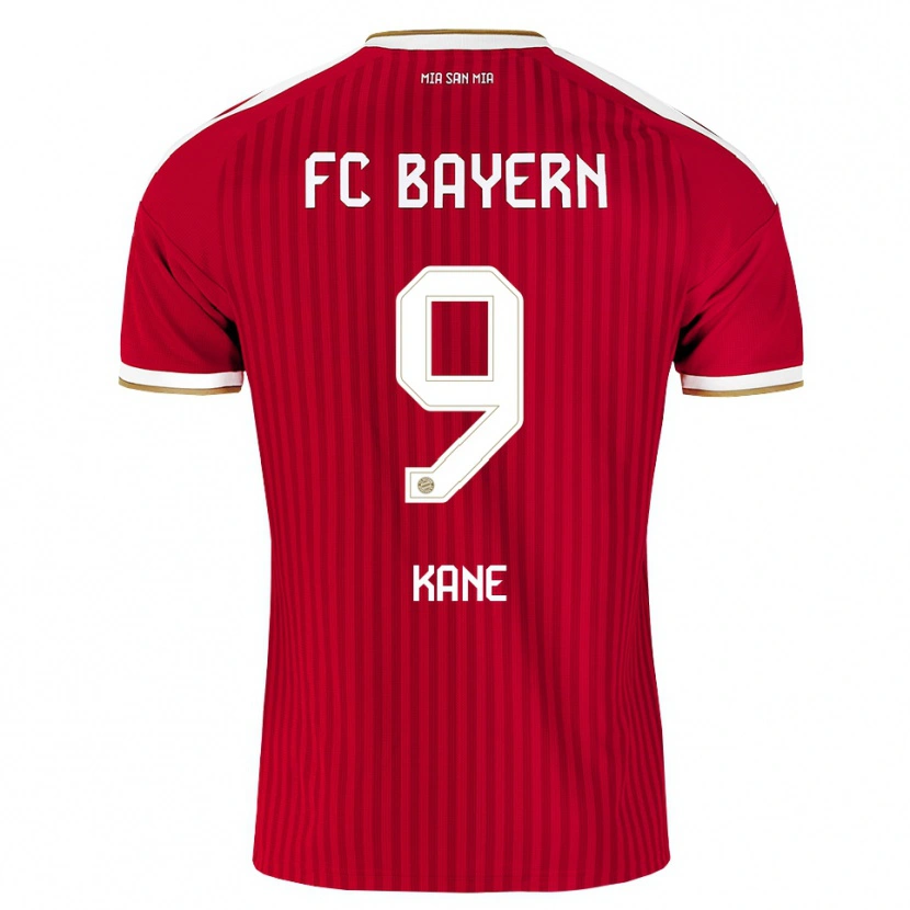 Danxen Kinderen Harry Kane #9 Rood Wit Blauw Thuisshirt Thuistenue 2026/27 T-Shirt