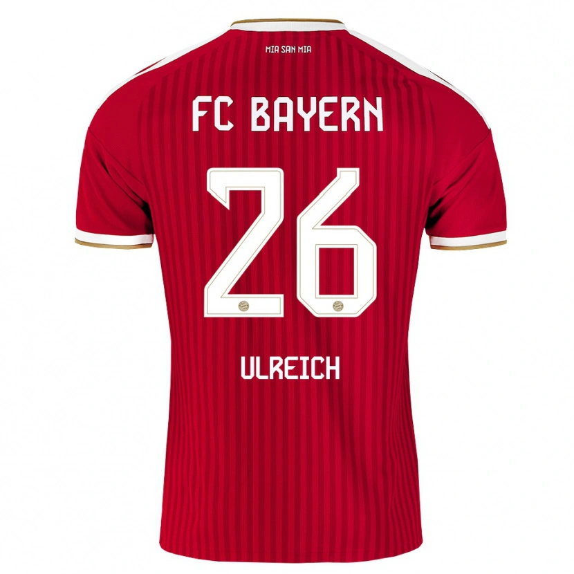 Danxen Kinderen Sven Ulreich #26 Rood Wit Blauw Thuisshirt Thuistenue 2026/27 T-Shirt