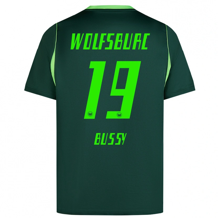 Danxen Kinderen Kessya Bussy #19 Donkergroen Wit Thuisshirt Thuistenue 2026/27 T-Shirt