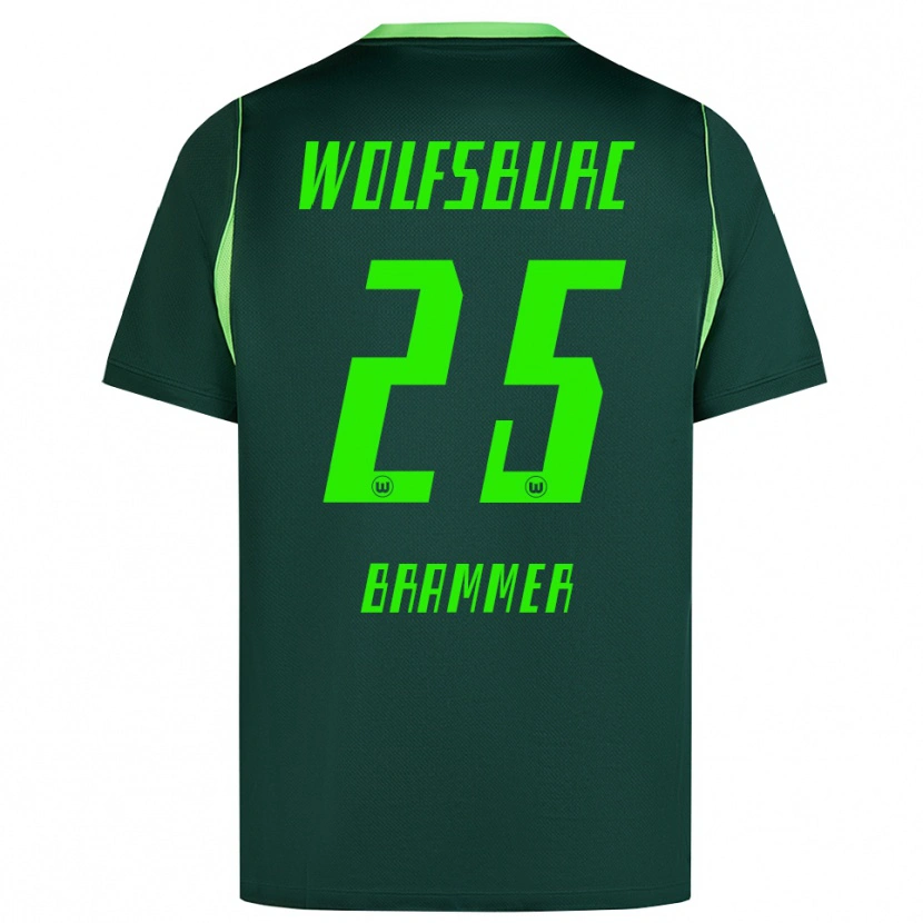 Danxen Kinderen Ole Brammer #25 Donkergroen Wit Thuisshirt Thuistenue 2026/27 T-Shirt