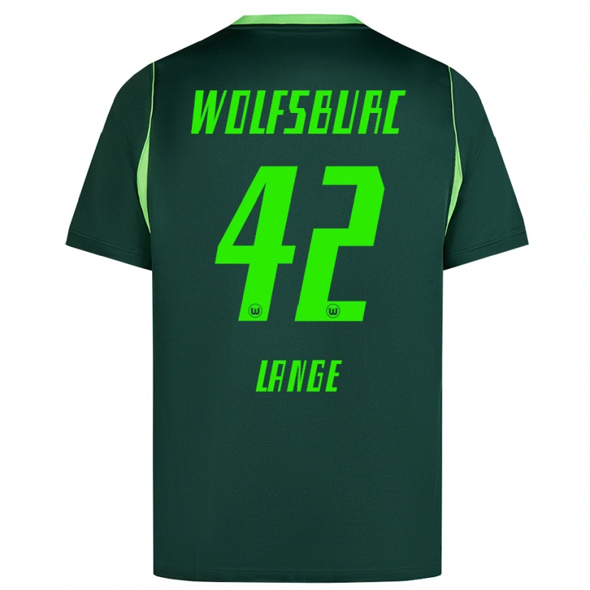 Danxen Kinderen Felix Lange #42 Donkergroen Wit Thuisshirt Thuistenue 2026/27 T-Shirt