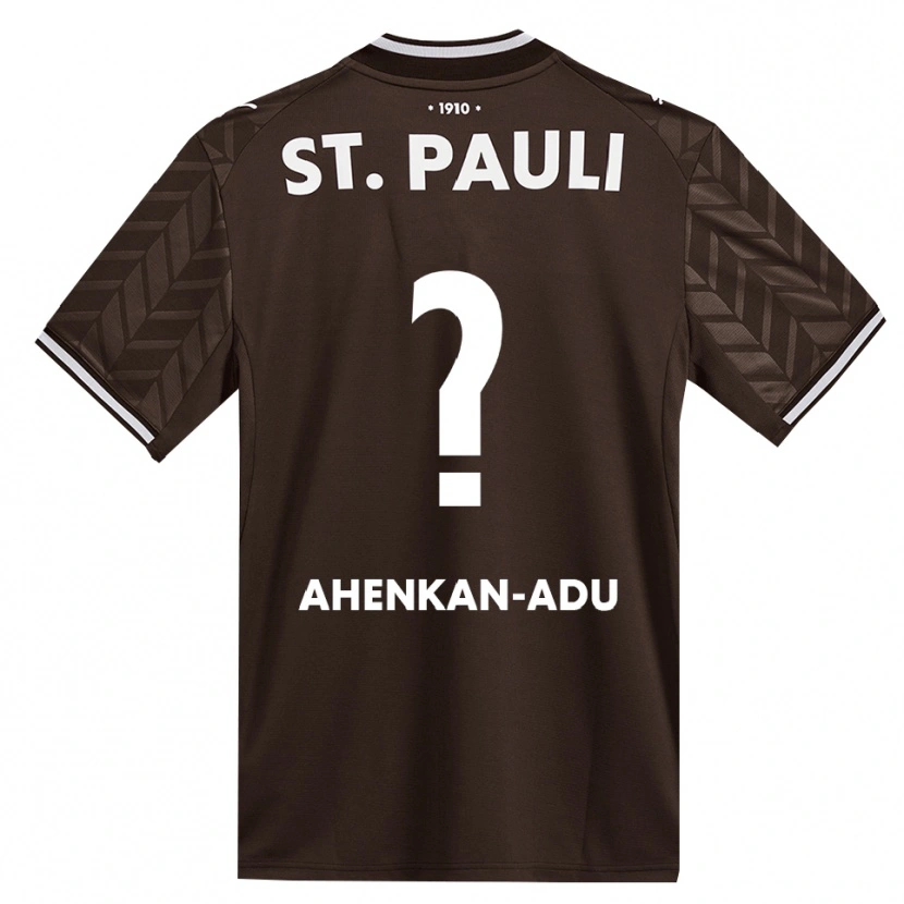 Danxen Kinderen Calvin Ahenkan-Adu #0 Cafe Wit Thuisshirt Thuistenue 2026/27 T-Shirt