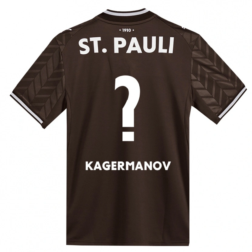 Danxen Kinderen Muslim Kagermanov #0 Cafe Wit Thuisshirt Thuistenue 2026/27 T-Shirt