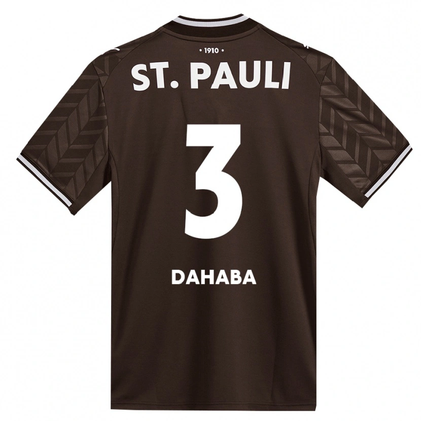 Danxen Kinderen Muhammad Dahaba #3 Cafe Wit Thuisshirt Thuistenue 2026/27 T-Shirt