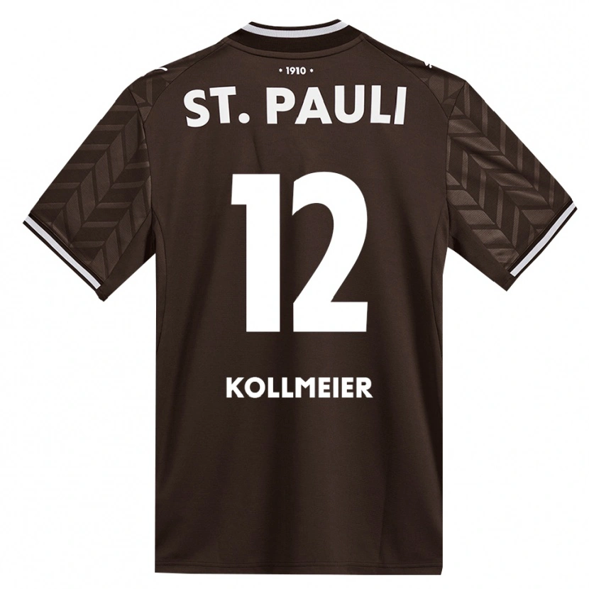 Danxen Kinderen Anton Kollmeier #12 Cafe Wit Thuisshirt Thuistenue 2026/27 T-Shirt
