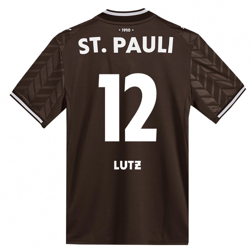 Danxen Kinderen Josefin Lutz #12 Cafe Wit Thuisshirt Thuistenue 2026/27 T-Shirt