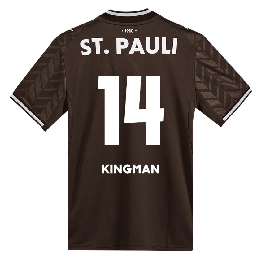 Danxen Kinderen Annie Kingman #14 Cafe Wit Thuisshirt Thuistenue 2026/27 T-Shirt