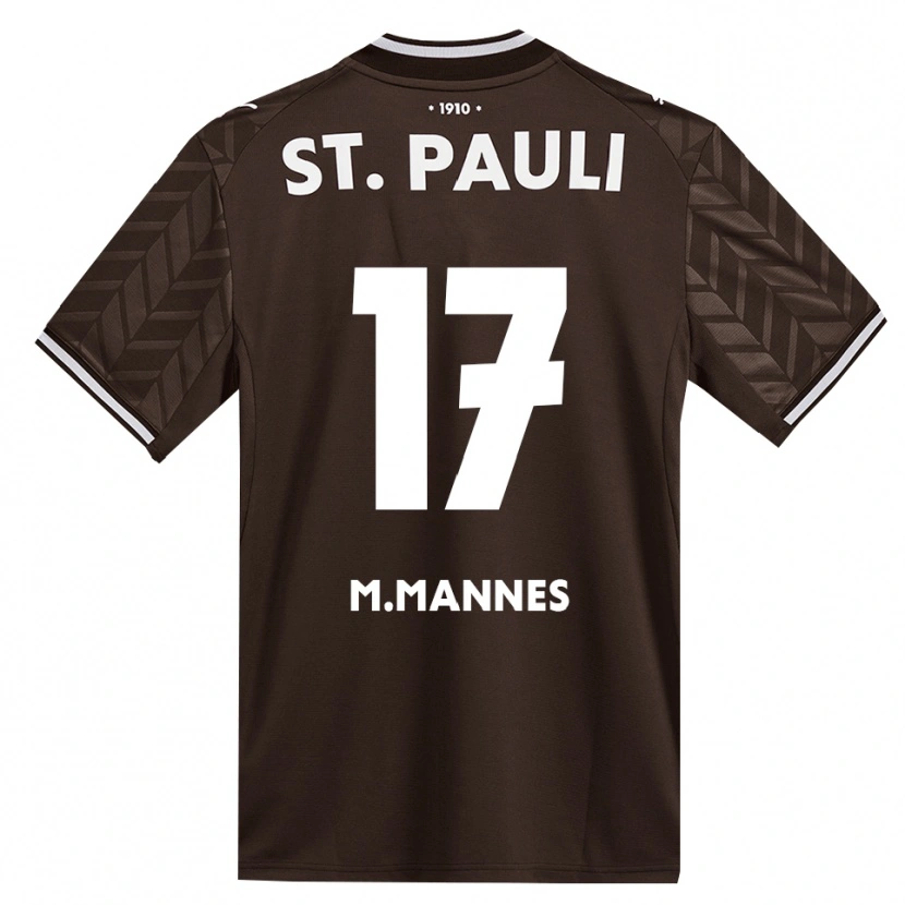 Danxen Kinderen Verena Maria Mannes #17 Cafe Wit Thuisshirt Thuistenue 2026/27 T-Shirt