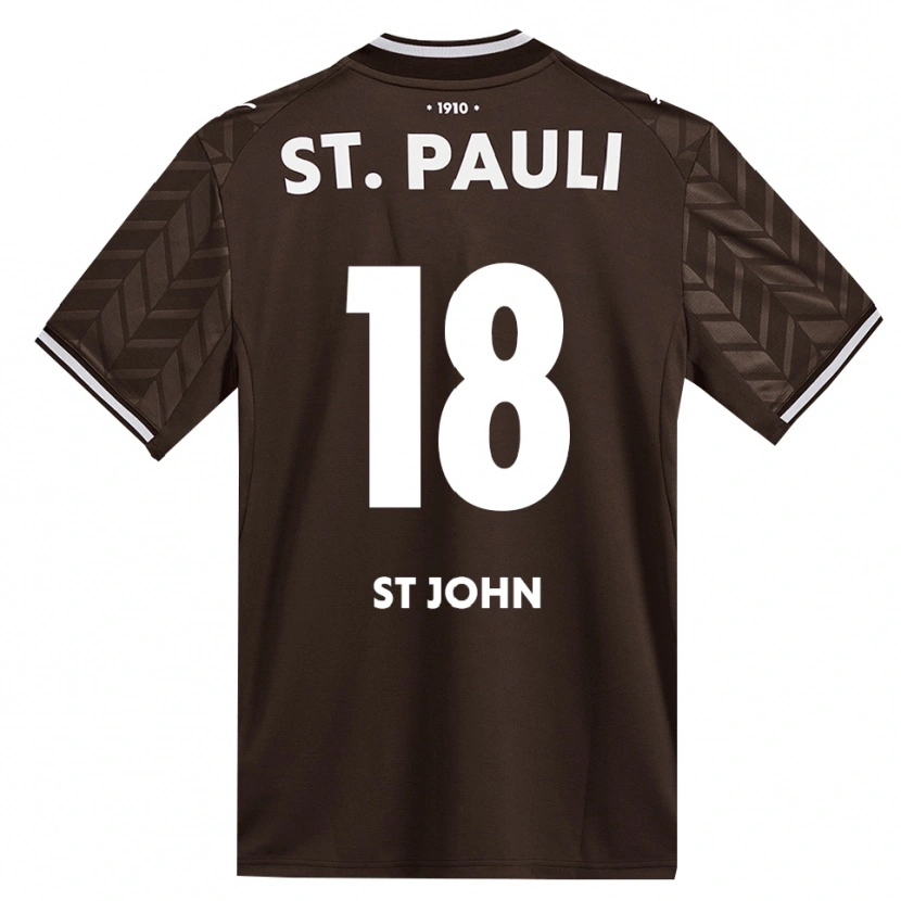 Danxen Kinderen Rawley St. John #18 Cafe Wit Thuisshirt Thuistenue 2026/27 T-Shirt