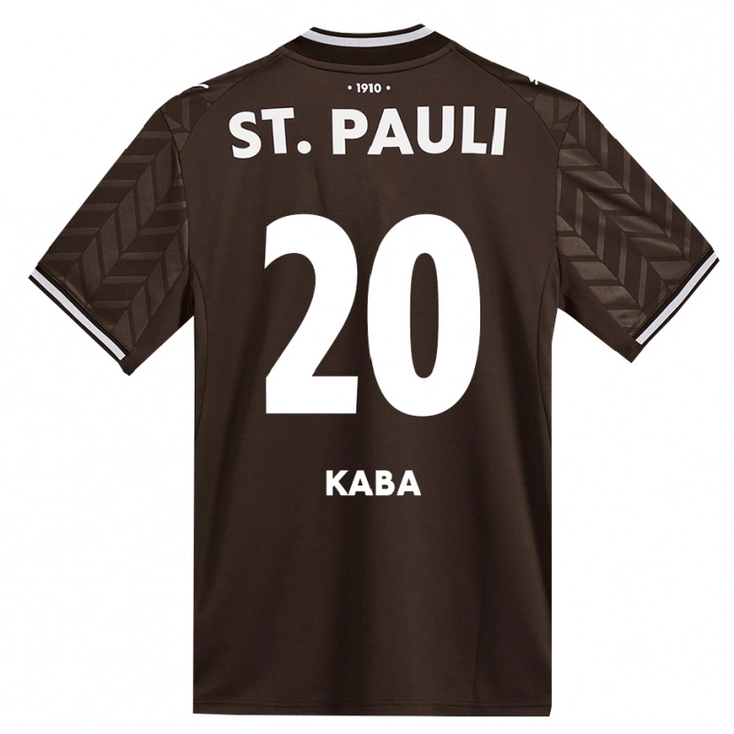 Danxen Kinderen Wissou Kaba #20 Cafe Wit Thuisshirt Thuistenue 2026/27 T-Shirt
