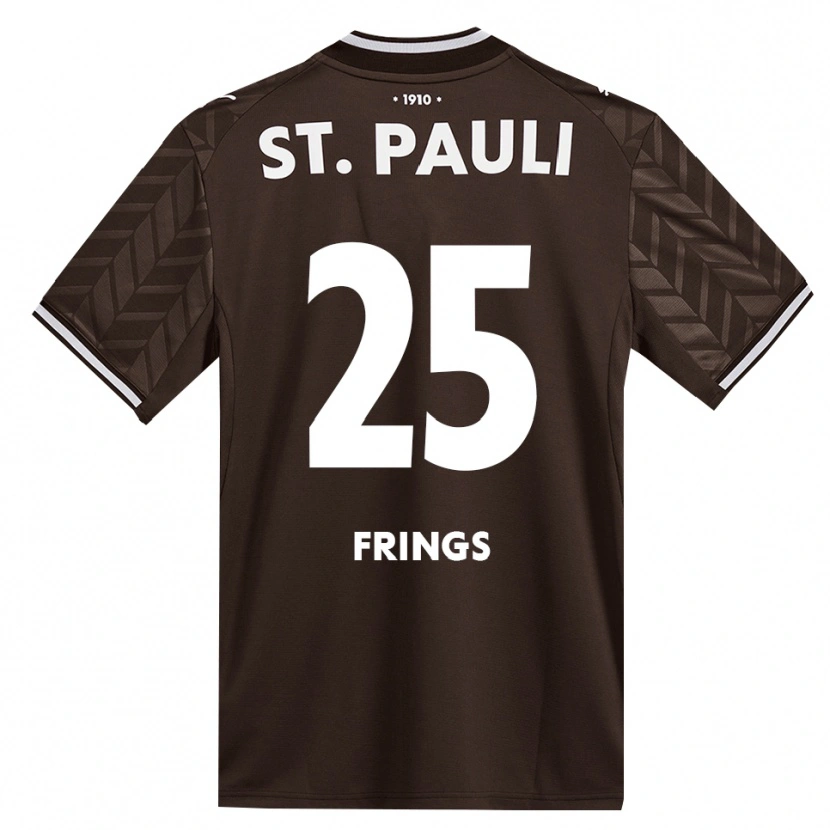Danxen Kinderen Emma Frings #25 Cafe Wit Thuisshirt Thuistenue 2026/27 T-Shirt