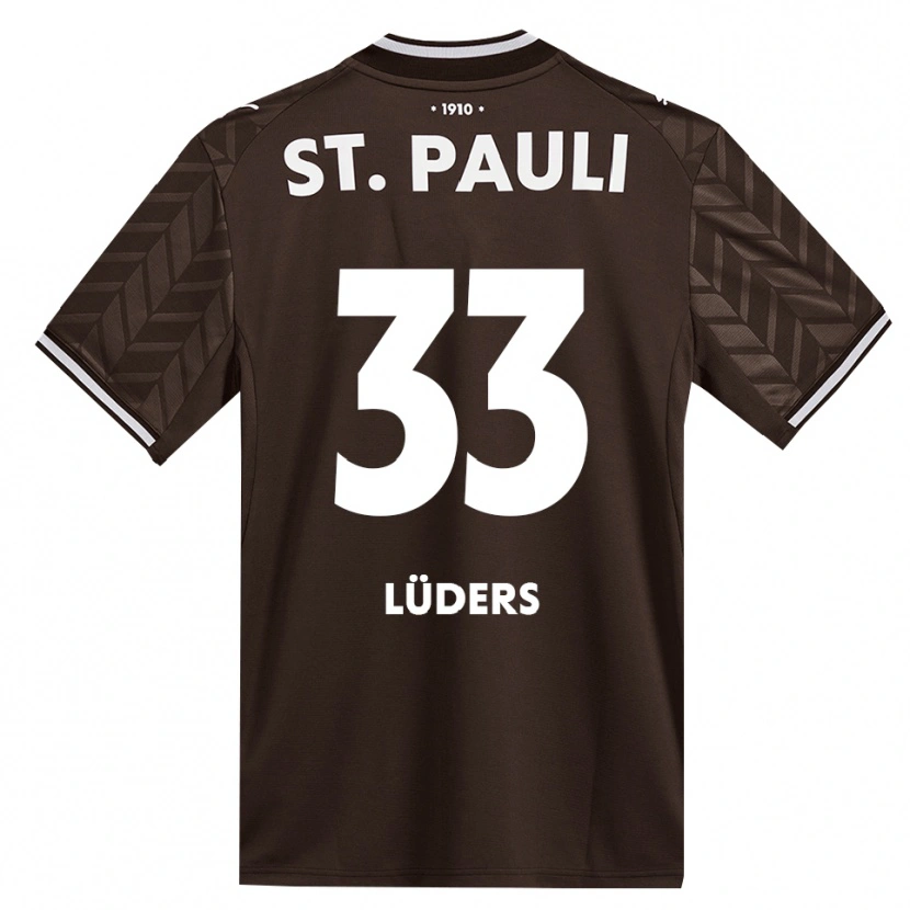 Danxen Kinderen Ben Lüders #33 Cafe Wit Thuisshirt Thuistenue 2026/27 T-Shirt