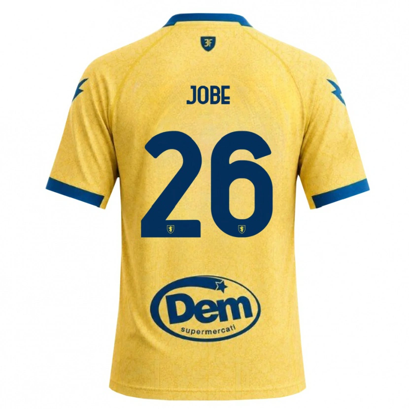 Danxen Kinderen Amadou Jobe #26 Khaki Zwart Blauw Thuisshirt Thuistenue 2026/27 T-Shirt
