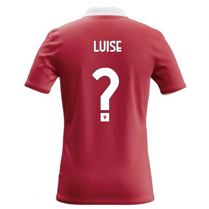 Danxen Kinderen Marco Luise #0 Rood Wit Thuisshirt Thuistenue 2026/27 T-Shirt