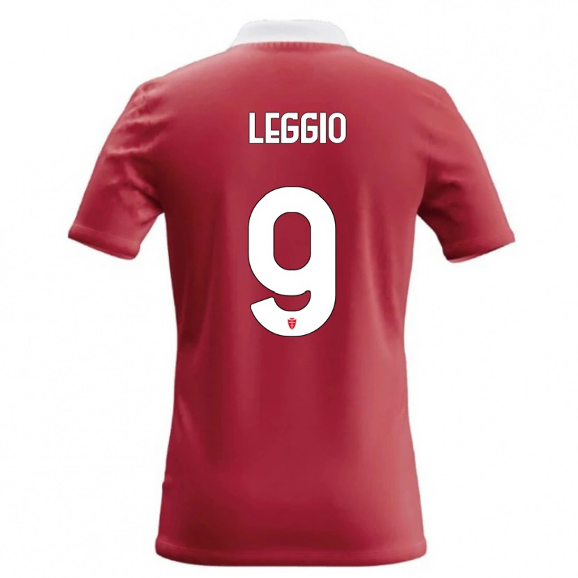 Danxen Kinderen Thomas Leggio #9 Rood Wit Thuisshirt Thuistenue 2026/27 T-Shirt