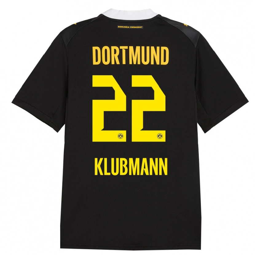 Danxen Kinderen Leon Klubmann #22 Zwart Rood Geel Uitshirt Uittenue 2026/27 T-Shirt
