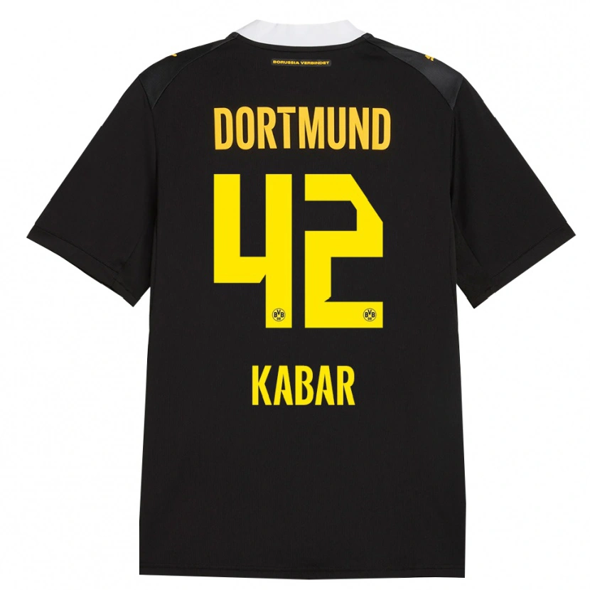 Danxen Kinderen Almugera Kabar #42 Zwart Rood Geel Uitshirt Uittenue 2026/27 T-Shirt