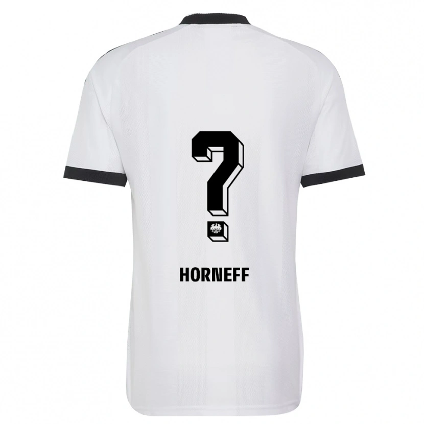 Danxen Kinderen Lennon Horneff #0 Zwart Wit Uitshirt Uittenue 2026/27 T-Shirt
