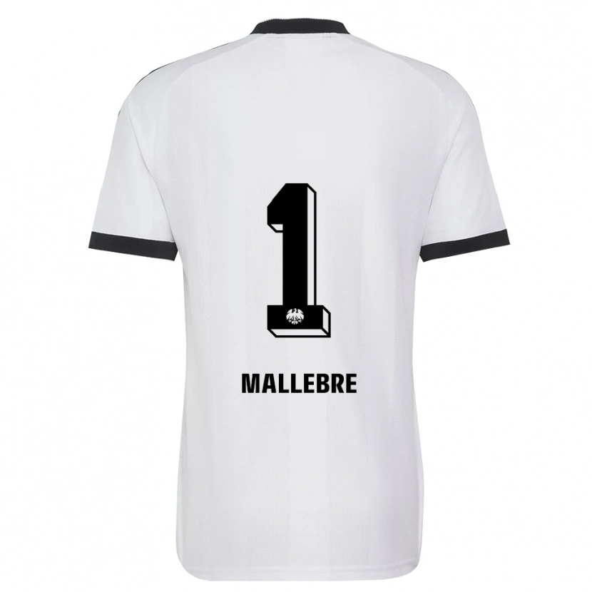 Danxen Kinderen Aaron Mallebre #1 Zwart Wit Uitshirt Uittenue 2026/27 T-Shirt