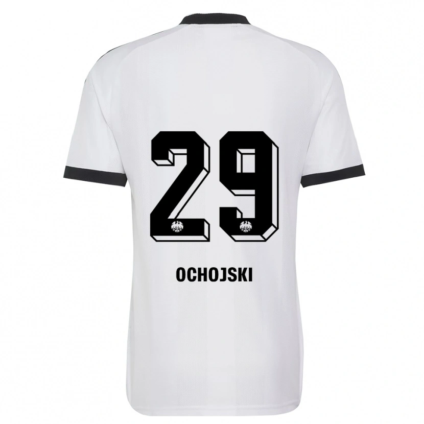 Danxen Kinderen Nico Ochojski #29 Zwart Wit Uitshirt Uittenue 2026/27 T-Shirt