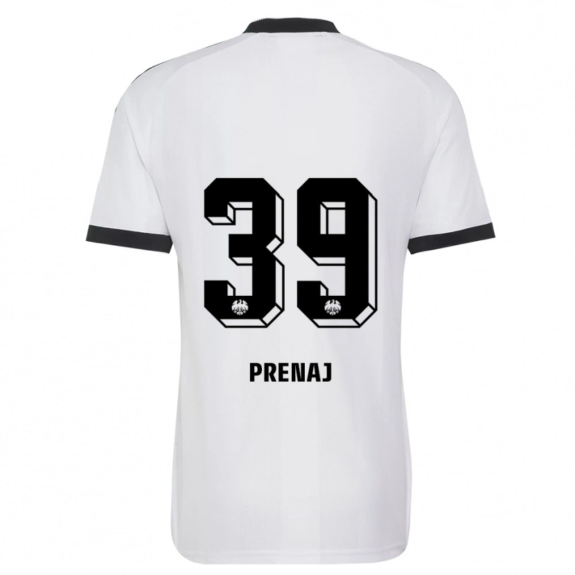 Danxen Kinderen Christian Prenaj #39 Zwart Wit Uitshirt Uittenue 2026/27 T-Shirt
