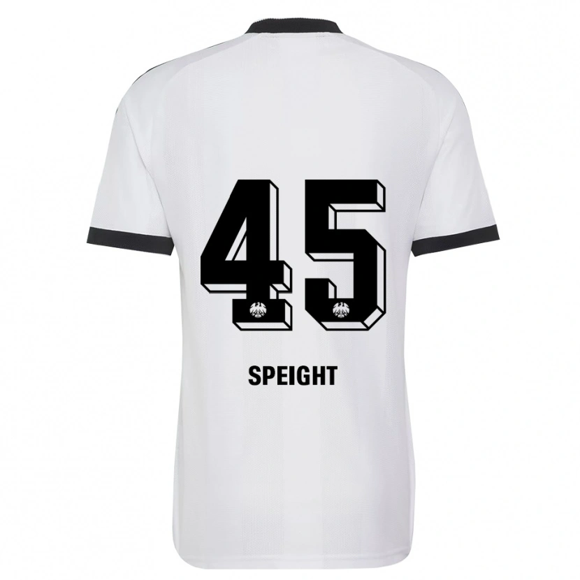Danxen Kinderen Benjamin Speight #45 Zwart Wit Uitshirt Uittenue 2026/27 T-Shirt