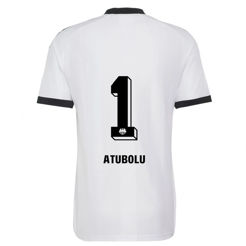 Danxen Kinderen Noah Atubolu #1 Zwart Wit Uitshirt Uittenue 2026/27 T-Shirt