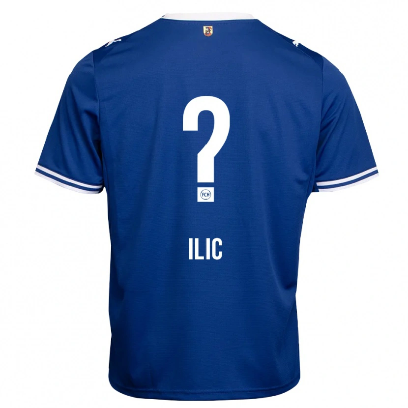 Danxen Kinderen Leana Ilic #0 Koninklijk Blauw Wit Uitshirt Uittenue 2026/27 T-Shirt