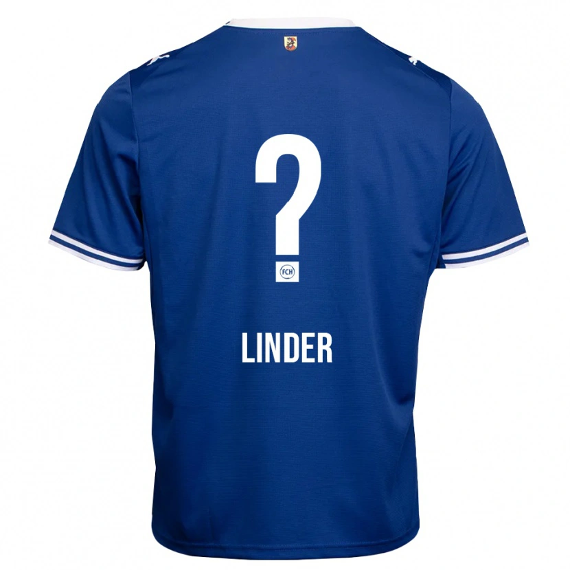 Danxen Kinderen Madeleine Linder #0 Koninklijk Blauw Wit Uitshirt Uittenue 2026/27 T-Shirt