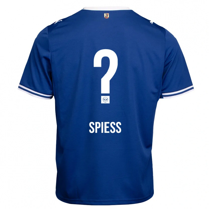 Danxen Kinderen Noemi Spieß #0 Koninklijk Blauw Wit Uitshirt Uittenue 2026/27 T-Shirt
