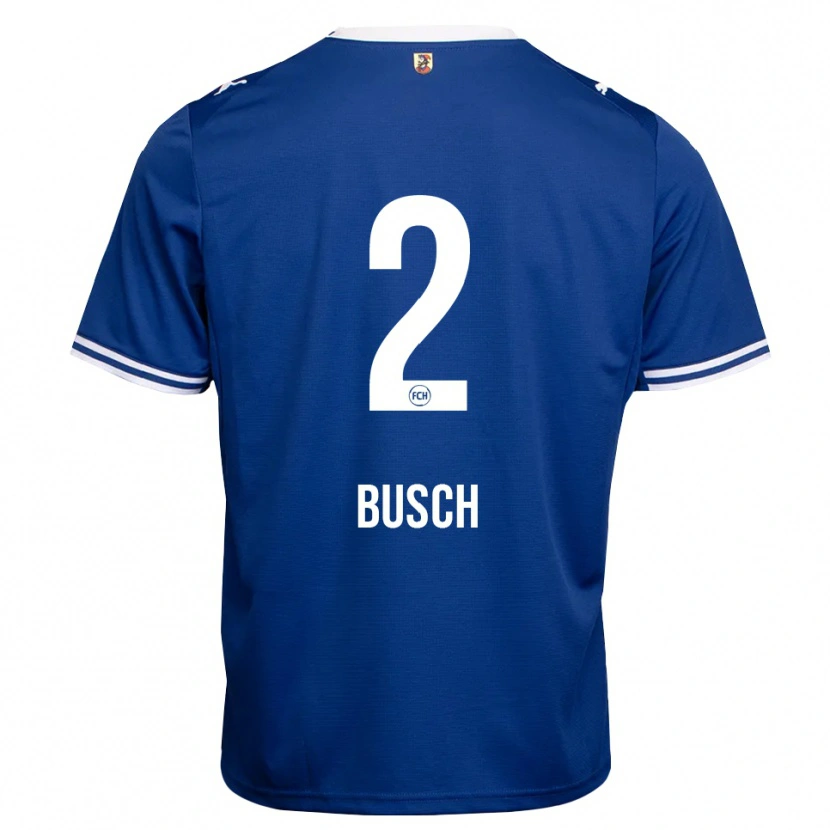 Danxen Kinderen Marnon Busch #2 Koninklijk Blauw Wit Uitshirt Uittenue 2026/27 T-Shirt