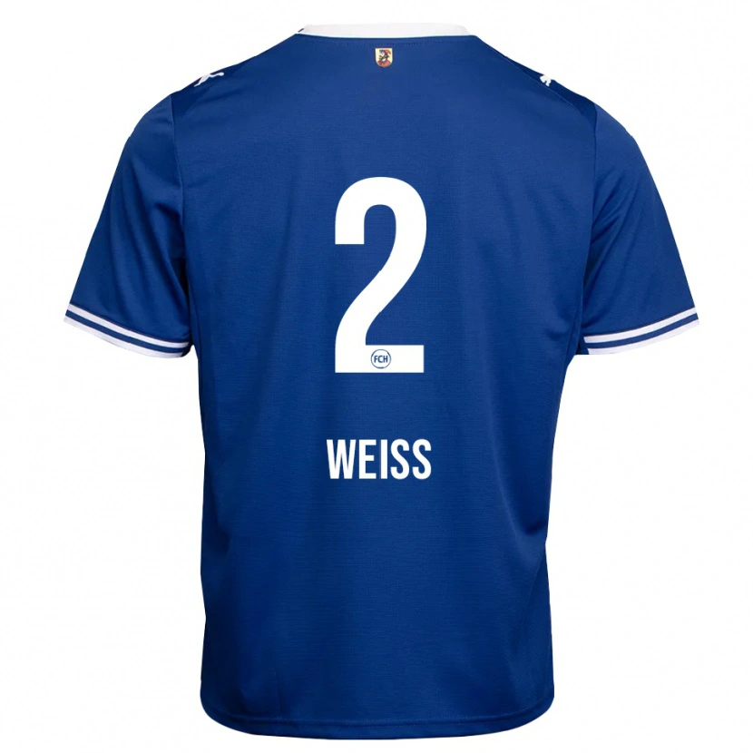 Danxen Kinderen Philipp Weiß #2 Koninklijk Blauw Wit Uitshirt Uittenue 2026/27 T-Shirt
