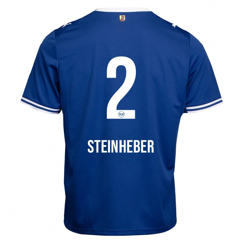Danxen Kinderen Leni Steinheber #2 Koninklijk Blauw Wit Uitshirt Uittenue 2026/27 T-Shirt
