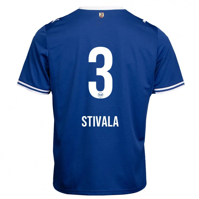 Danxen Kinderen Gabriel Stivala #3 Koninklijk Blauw Wit Uitshirt Uittenue 2026/27 T-Shirt