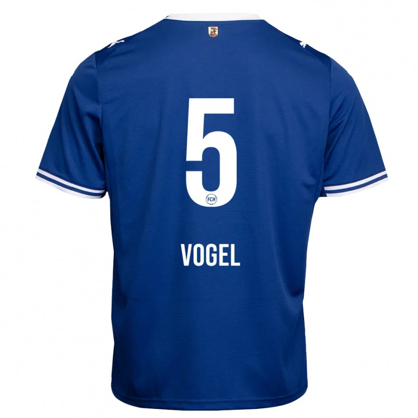 Danxen Kinderen Maximilian Vogel #5 Koninklijk Blauw Wit Uitshirt Uittenue 2026/27 T-Shirt