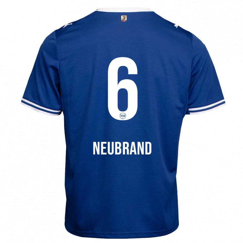Danxen Kinderen Tina Neubrand #6 Koninklijk Blauw Wit Uitshirt Uittenue 2026/27 T-Shirt