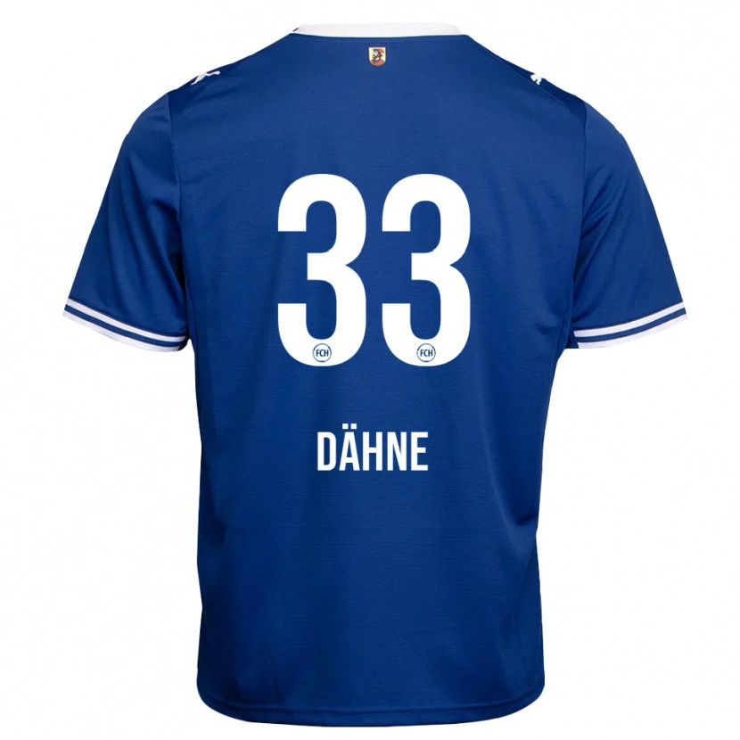 Danxen Kinderen Thomas Dähne #33 Koninklijk Blauw Wit Uitshirt Uittenue 2026/27 T-Shirt