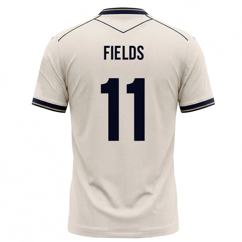 Danxen Kinderen Jykese Fields #11 Off-White Inktblauw Uitshirt Uittenue 2026/27 T-Shirt